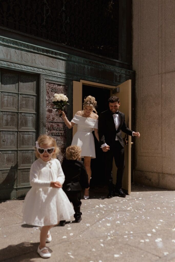 Just Married In Manhattan: A Sweet NYC City Hall Elopement