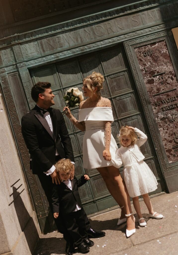 Just Married In Manhattan: A Sweet NYC City Hall Elopement