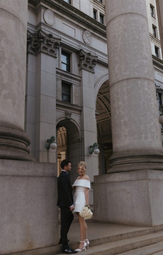 Just Married In Manhattan: A Sweet NYC City Hall Elopement