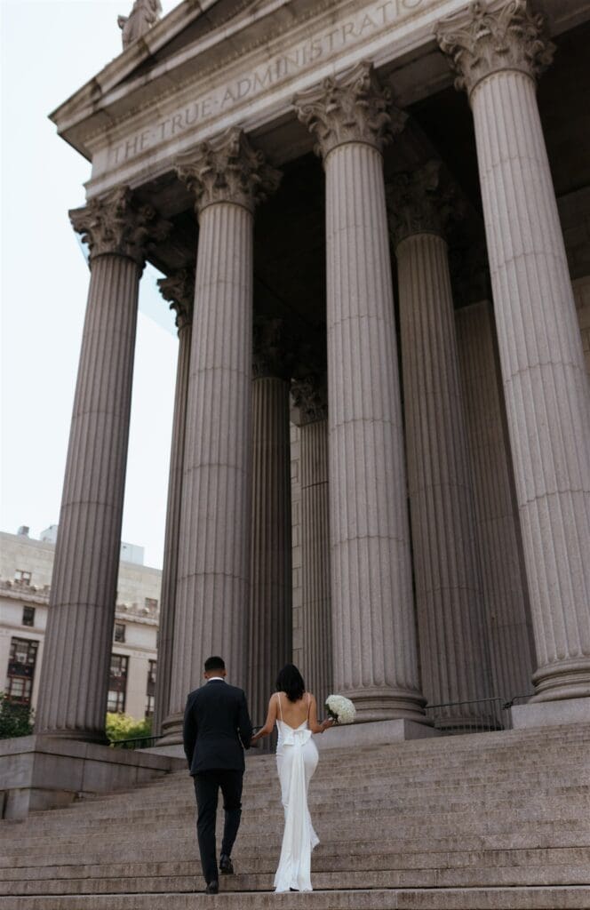 From the UK to New York: A Chic NYC City Hall Elopement You’ll Want to Copy