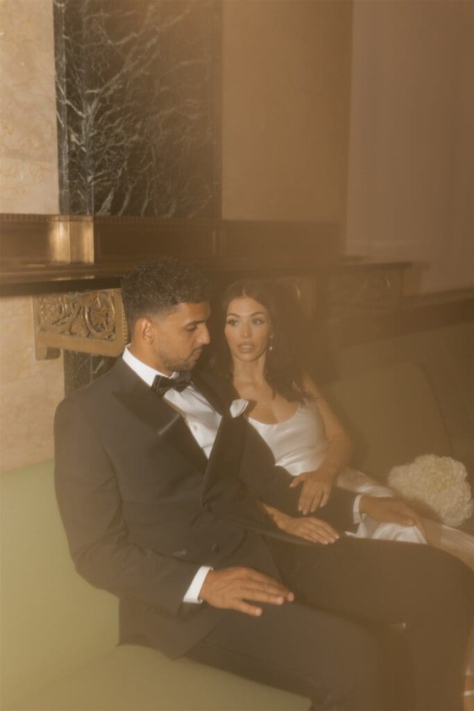 cute and timeless elopement in new york