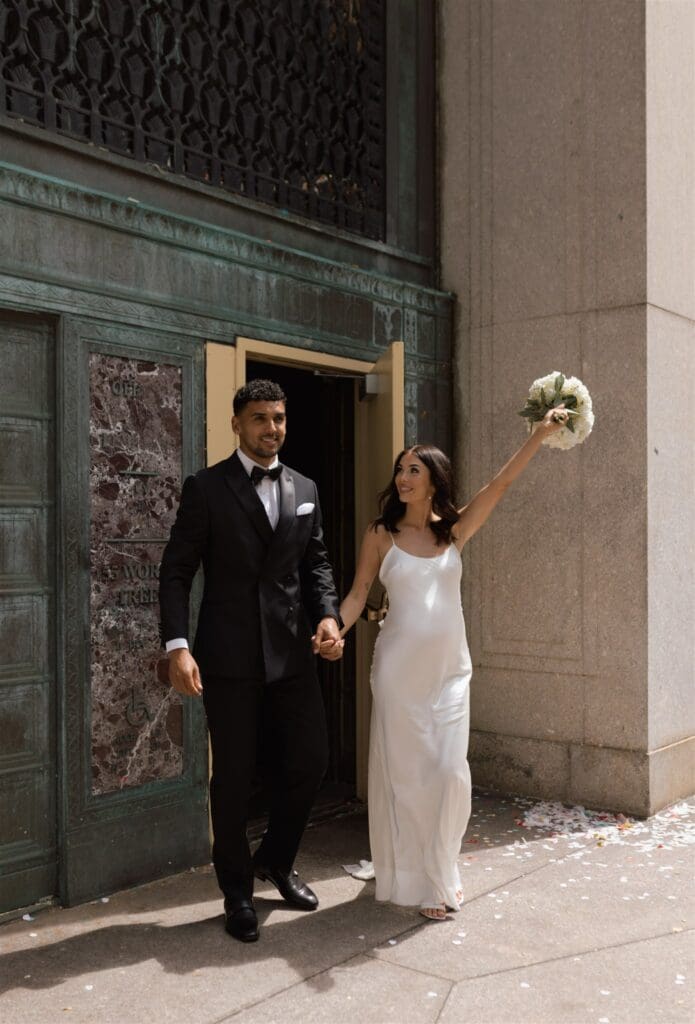 From the UK to New York: A Chic NYC City Hall Elopement You’ll Want to Copy