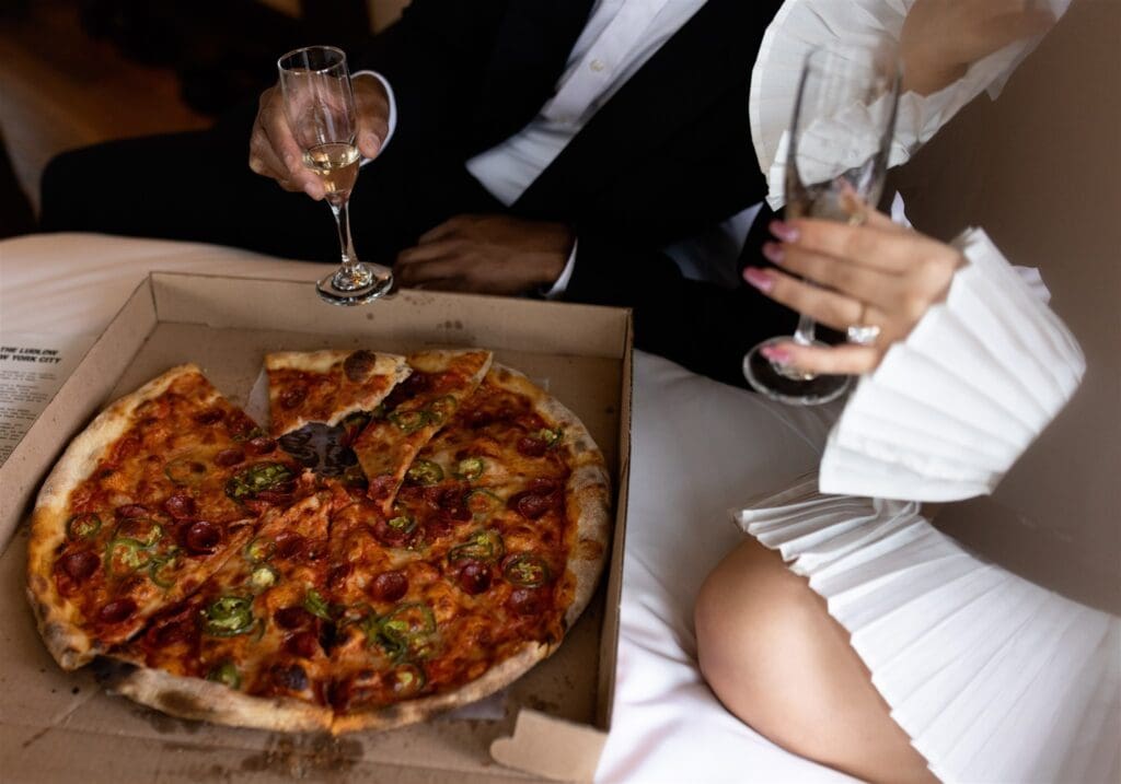 High Fashion Meets Relaxed Romance in This Ludlow Hotel Engagement Session