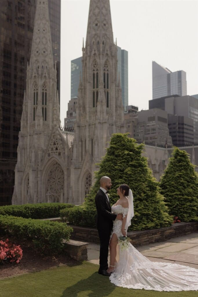 cute couple at their dream elopement