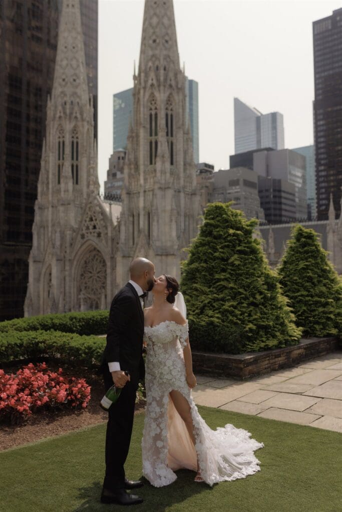 cute couple at their dream elopement