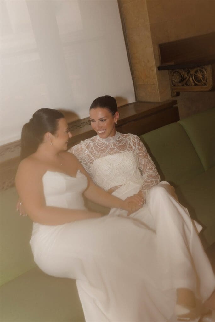 couple before their elopement ceremony