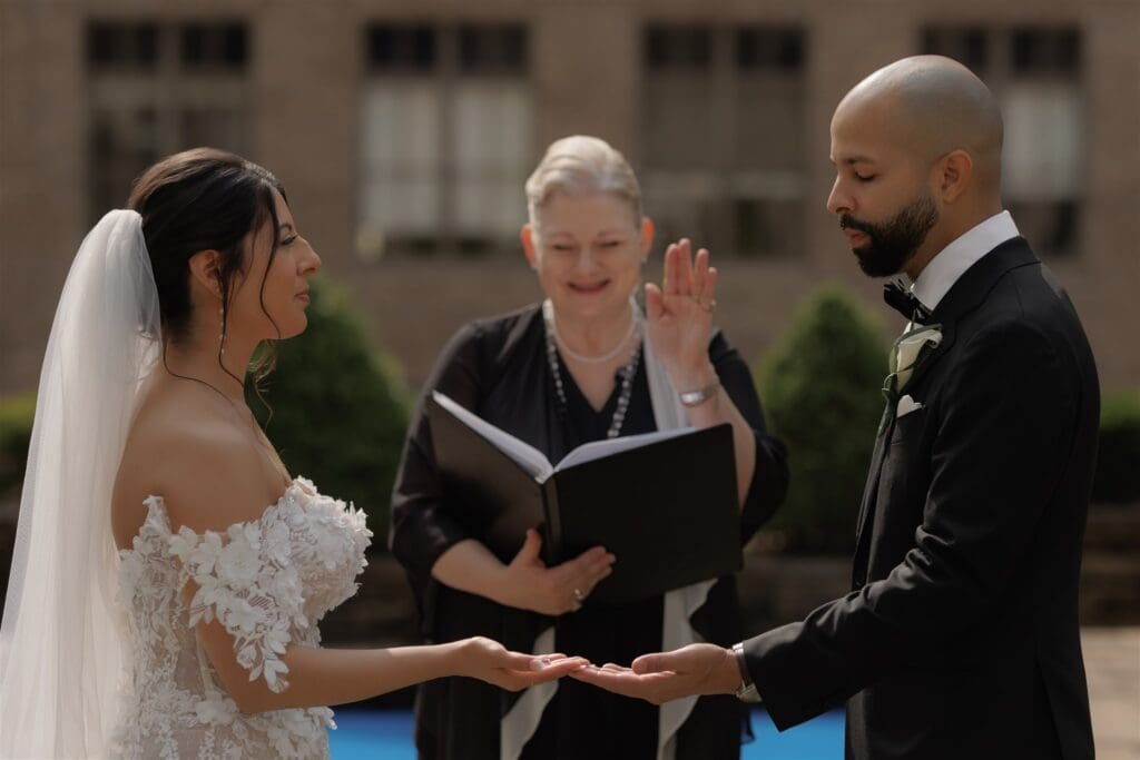 Kenneth & Rose’s Modern 620 Loft & Garden Wedding with a Post-Vow City Adventure