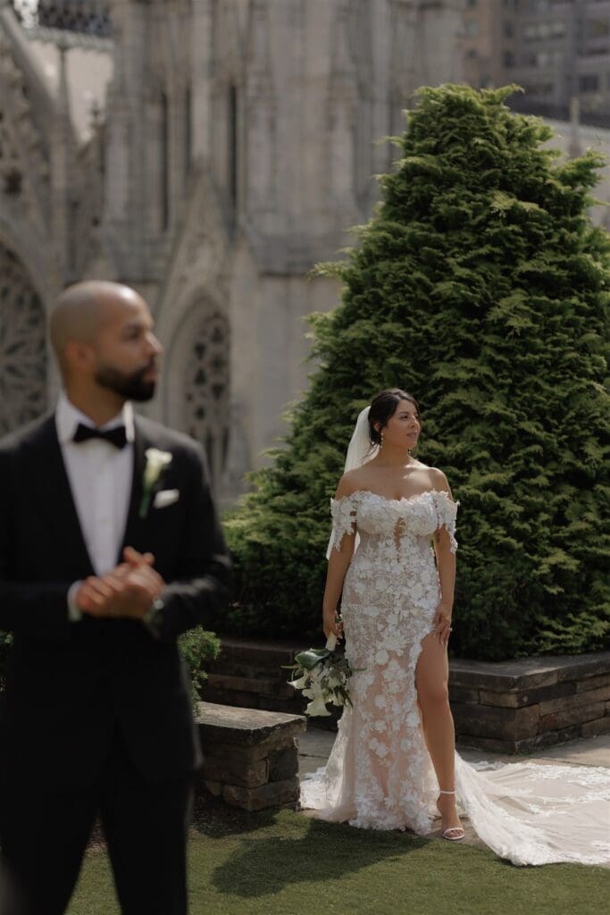 Kenneth & Rose’s Modern 620 Loft & Garden Wedding with a Post-Vow City Adventure
