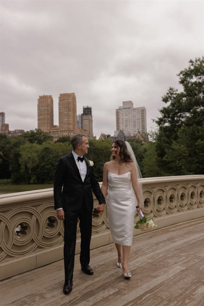 couple holding hands during their photoshoot