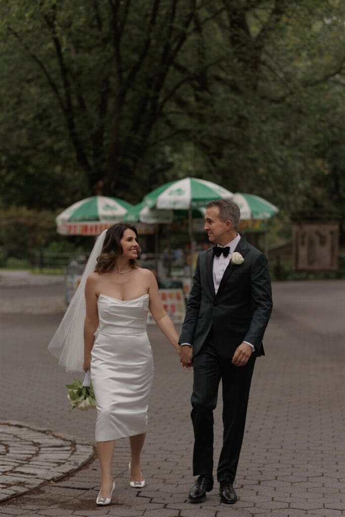 bride and groom at their dream elopement