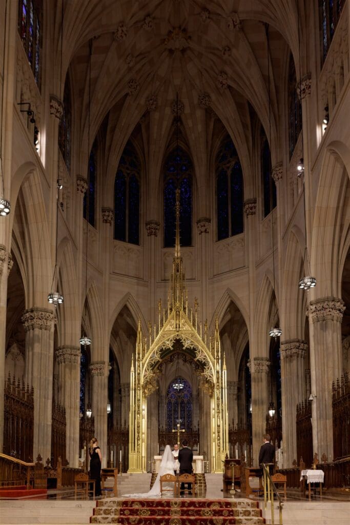 stunning wedding ceremony in NY