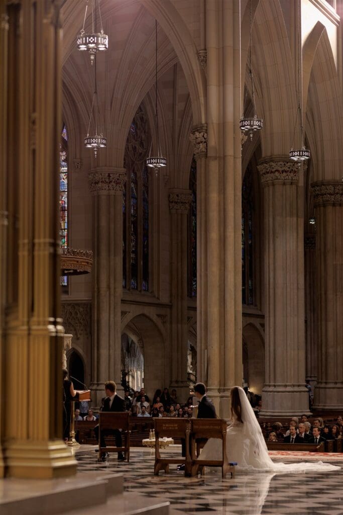 beautiful and intimate ceremony in NYC