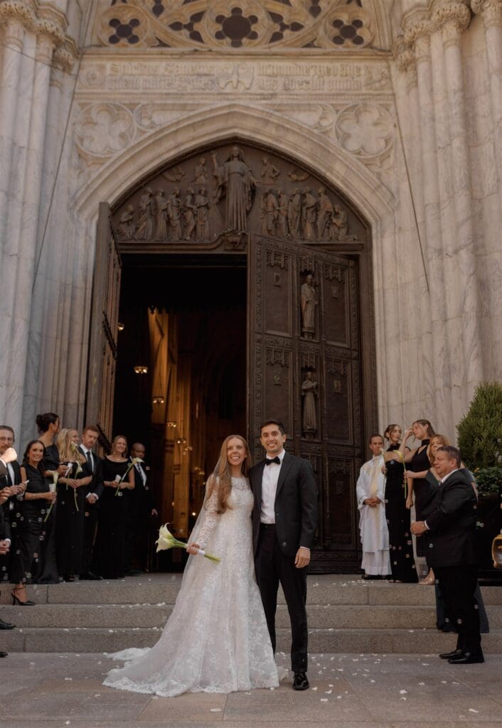 Austin & Krystal’s Classic Manhattan Wedding with a Modern Twist